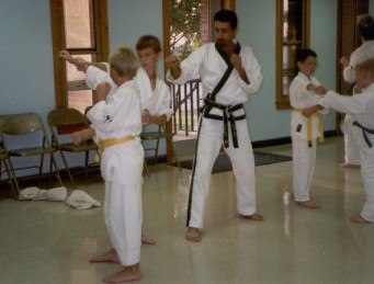 Master Ali Teaching Self Defense
